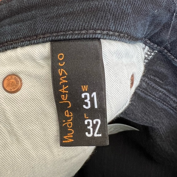 Nudie Jeans - Navy Size 31x32 - Picture 3 of 3